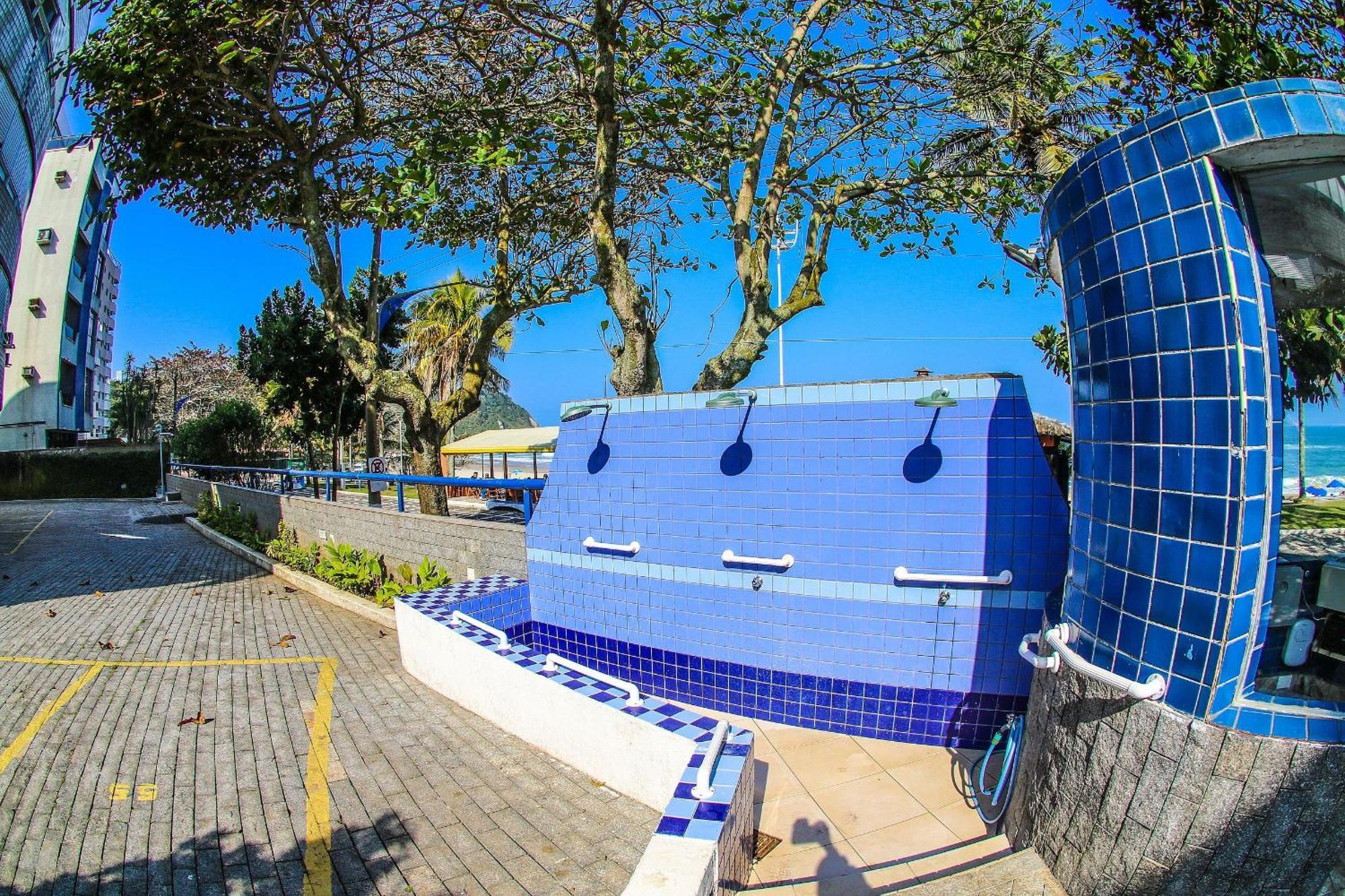5E-Pe Na Areia Da Praia Do Tombo, 2 Quartos, Ar Cond, 2 Banheiros,2 Vagas+Roupas De Cama グァルジャー エクステリア 写真